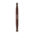 Hourglass Makeup Brush- No.27 Double Head Retractable Eyeshadow Brush Fiber Eyeshadow Smudge Face Makeup Brush