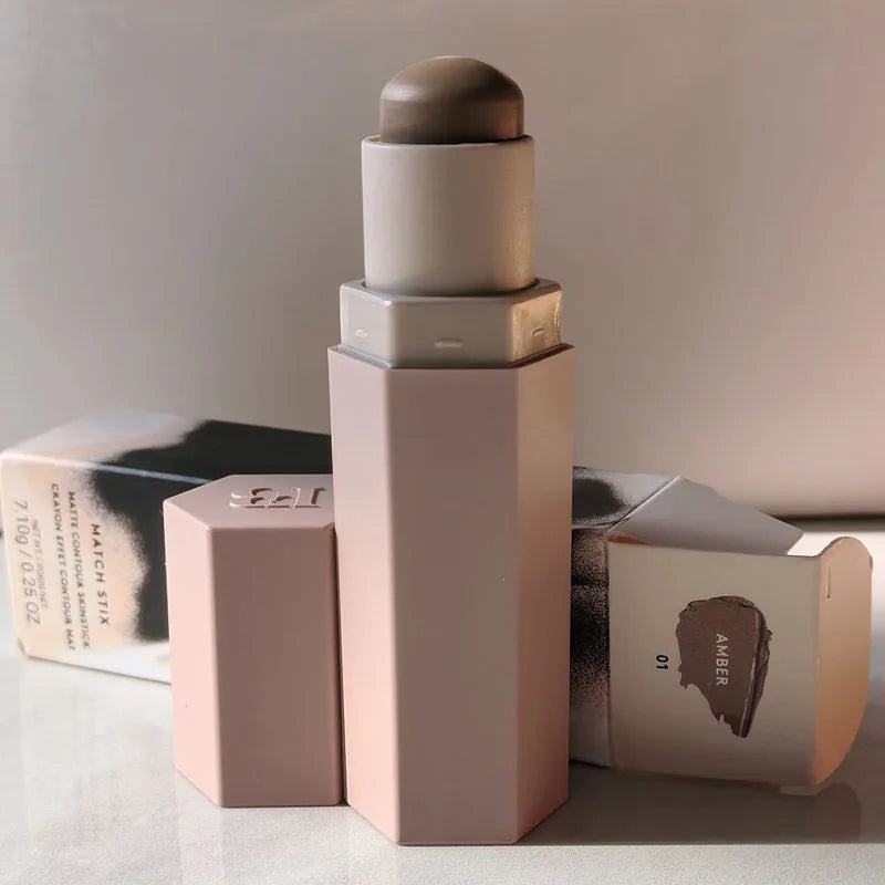Hot Makeup Soft Matte Contouring Stick Sculpts And Contours Face Highlighting And Brightening For A Matte Sculpted Look All Day