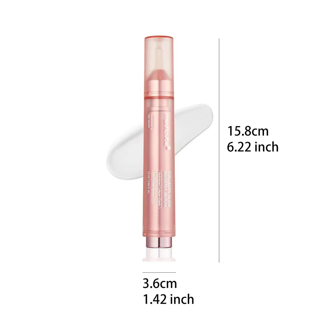 Medicube Collagen Glow Booster Serum 15ml,Smooth Texture & Quick Absorption,Hydrated Sensation,Korean Skincare,Korean Makeup