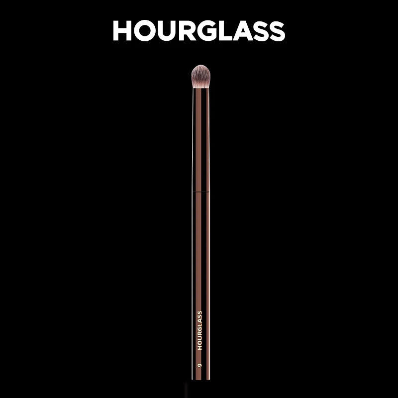 Hourglass Makeup Brush- No.9 Domed Shadow Brush Soft Fiber Hair Blending Eyeshadow Fashion Design Single Eye Brush
