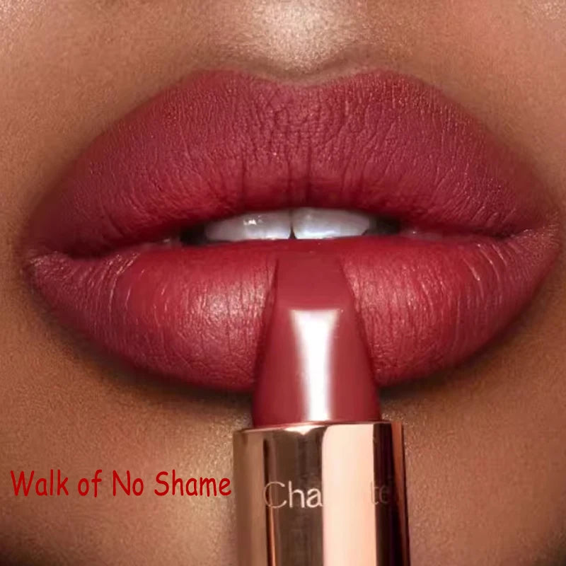 Charlotte Tilbury Makeup Lipstick Walk of No Shame Graceful Pink Pillow Talk Moisturizing Plumping Lip Gloss Strawberry Vanilla