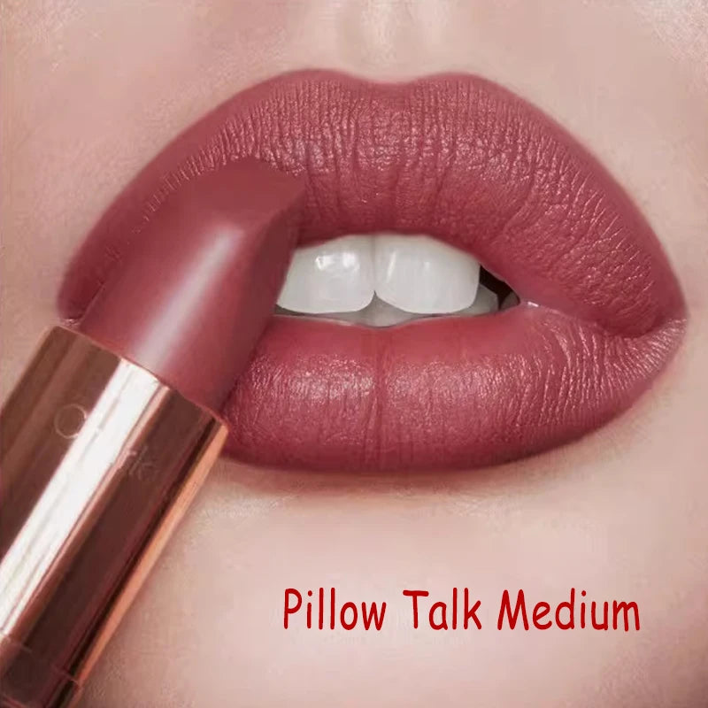 Charlotte Tilbury Makeup Lipstick Walk of No Shame Graceful Pink Pillow Talk Moisturizing Plumping Lip Gloss Strawberry Vanilla